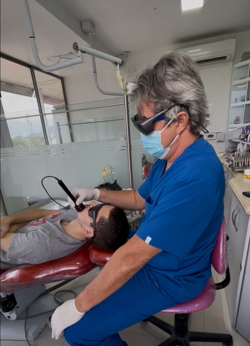 imagen paciente laser